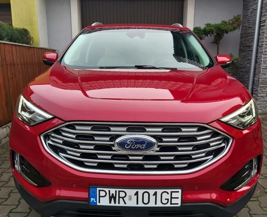 Ford EDGE cena 113000 przebieg: 69900, rok produkcji 2020 z Września małe 631